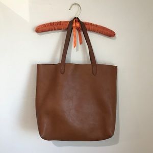 Madewell English saddle tote bag